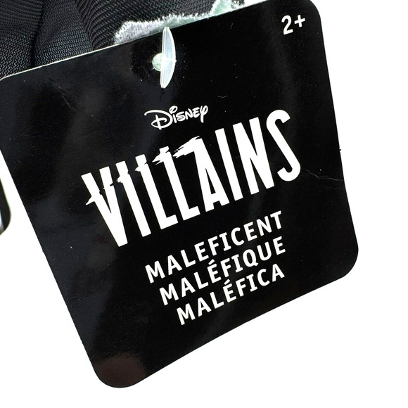 DISNEY‎ NWT Villains Maleficent Plush Toy 10 inch Just Play Doll New with Tags - Picture 3 of 6